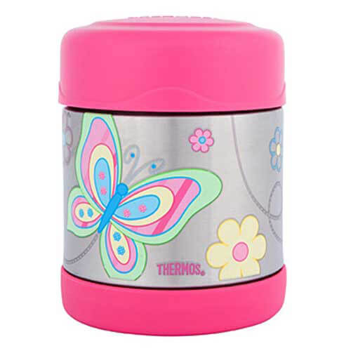 Thermos Stainless Steel Kids Butterfly Funtainers