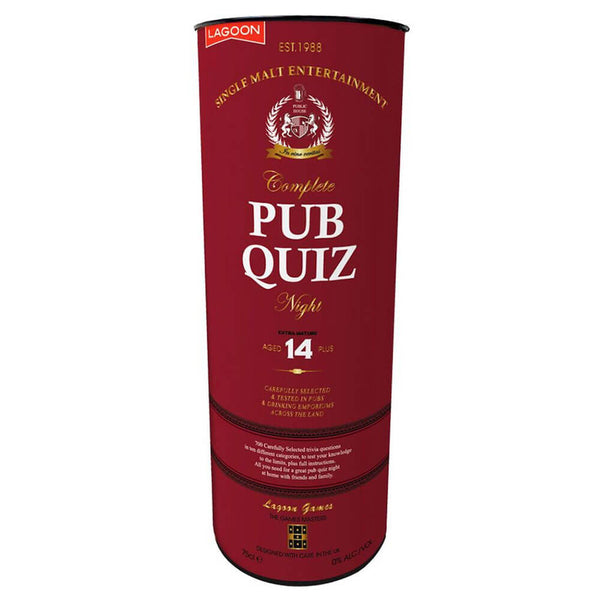 Complete Pub Quiz Night Knowledge Game