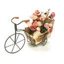 Flowerpot de Rose 3輪自転車付きの花の装飾
