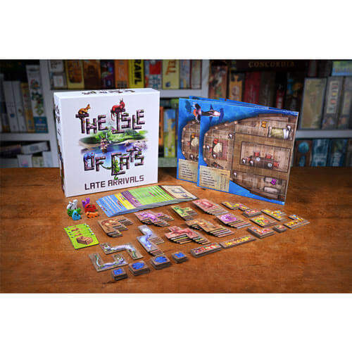 The Isle of Cats Late Arrivals 5 & 6 Player Expansion Game