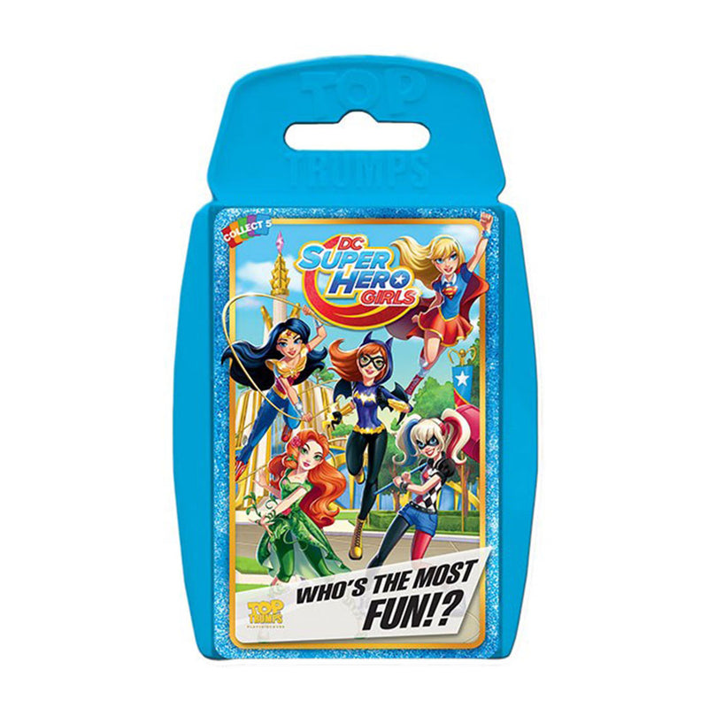 DC Superhero Girls Top Trumps Card Game