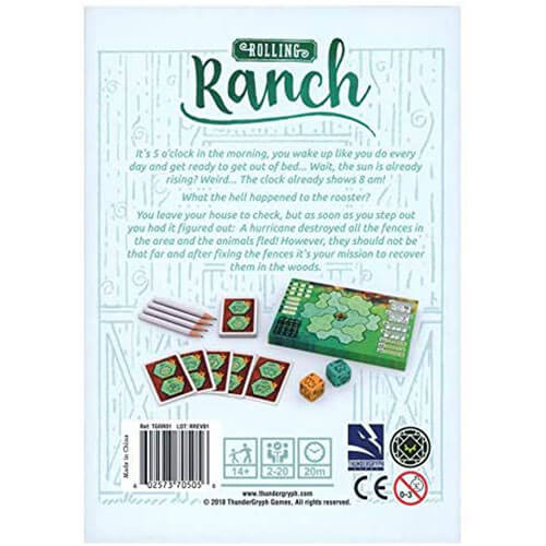 Rolling Ranch Board Game