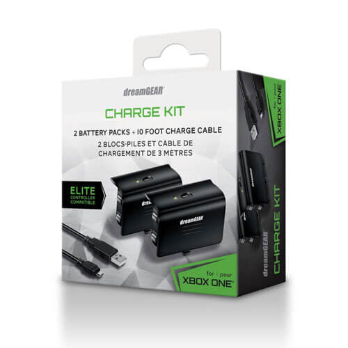 XB1 dreamGEAR Charge Kit (Black)