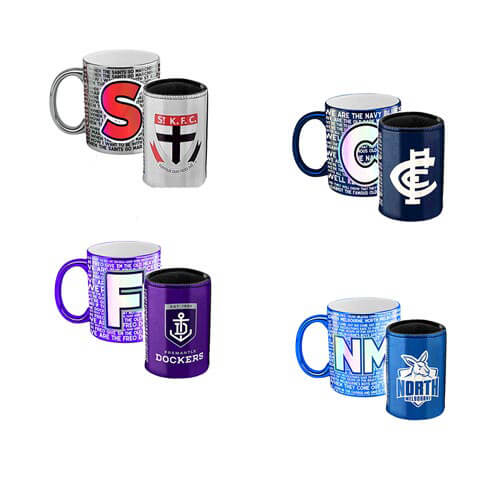 AFL Coffee Mug & Can Cooler Pack