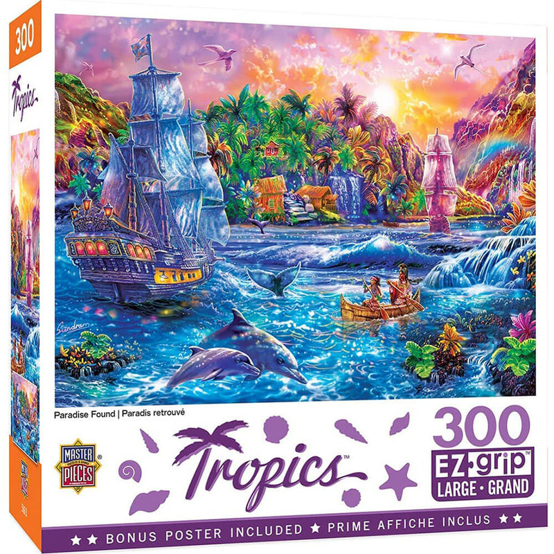 傑作Ezgrip Tropics 300pc Puzzle