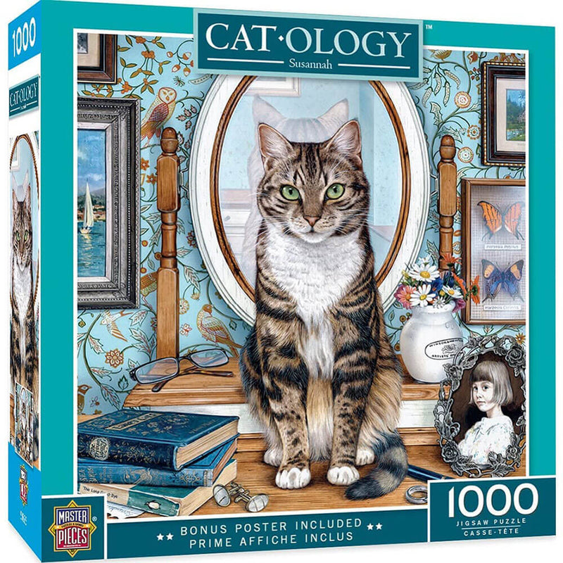 傑作猫科学1000pcパズル