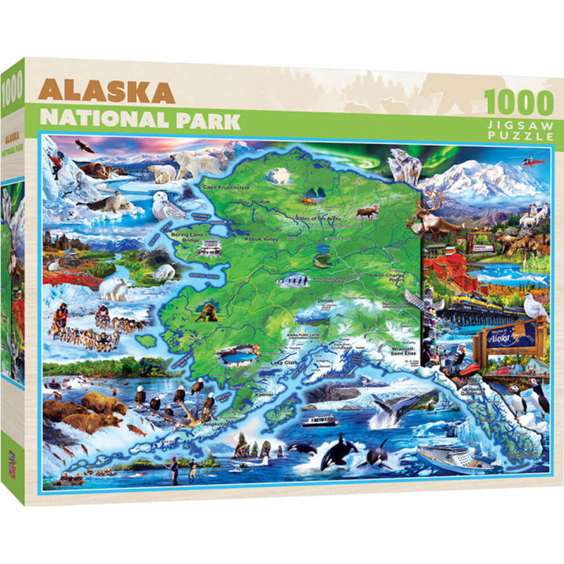 傑作国立公園1000pcパズル