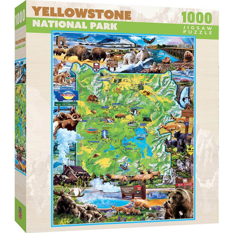 傑作国立公園1000pcパズル