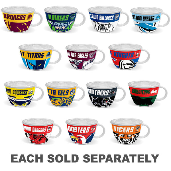 NRL Soup Mug with Lid