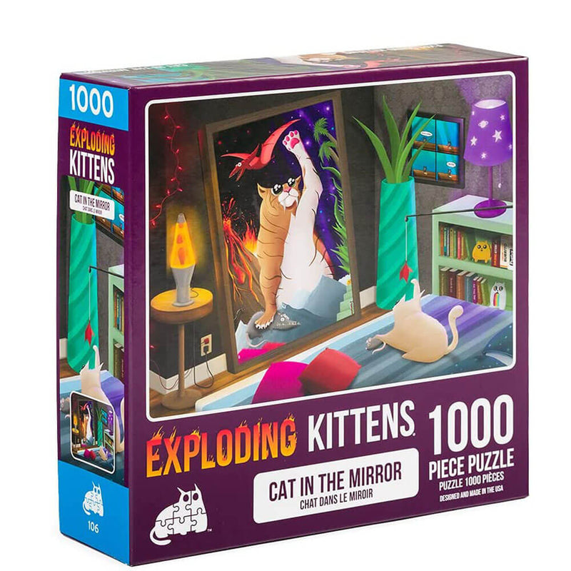 子猫猫の爆発1000pcsパズル