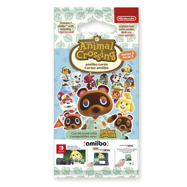 Amiibo Animal Crossing Cardsシリーズ5（1PCランダムスタイル）