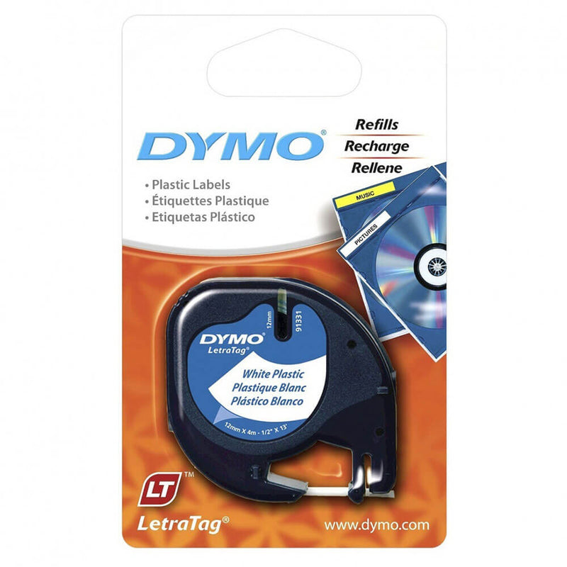 Dymo Letra-Tagテープラベルプラスチック