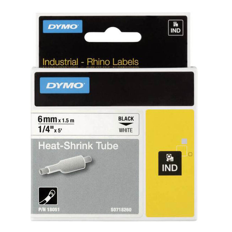Dymo Rhino Pro Heat Shrink Tape Label（19mm）