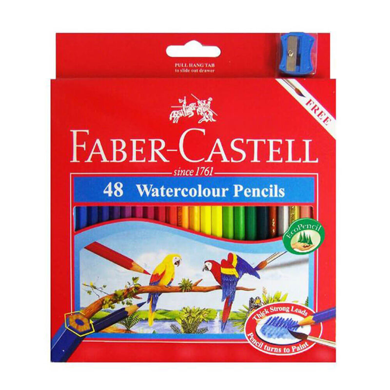 Faber-Castell色の水色の鉛筆