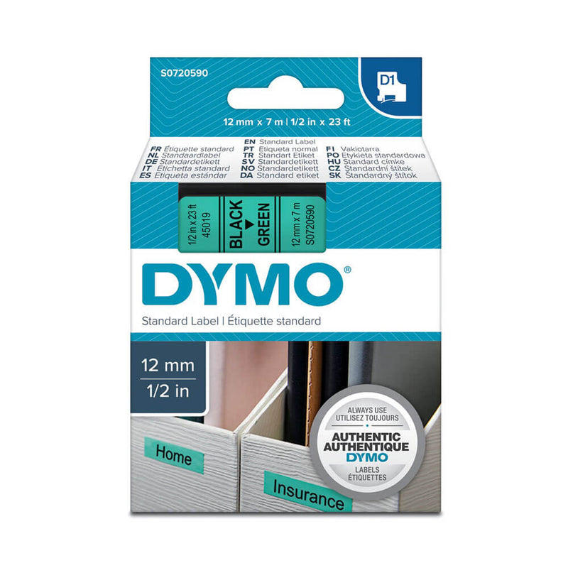 Dymo D1テープラベル12mmx7m