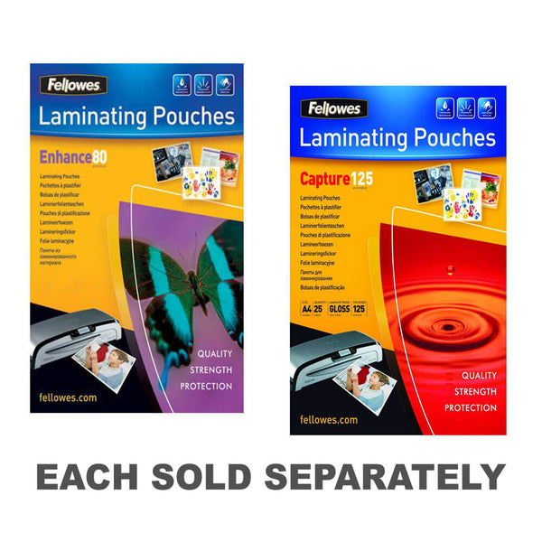 Fellowes Laminating Pouches Gloss A4 25pk