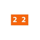 エイブリーカラーコーディングラベル25x38mm 180pk