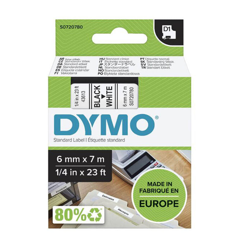 Dymo D1テープラベル6mmx7m