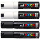 Uni Posca 4.5mm Tip Marker Assorted (4pk)