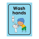 Durus Wash Hands Wall Sign (225x300mm)