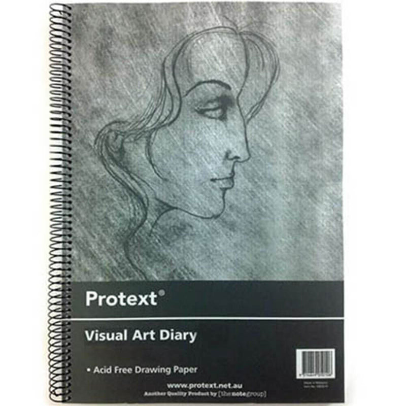 Protext Visual Art Diary 60 Sheets110GSM（白）