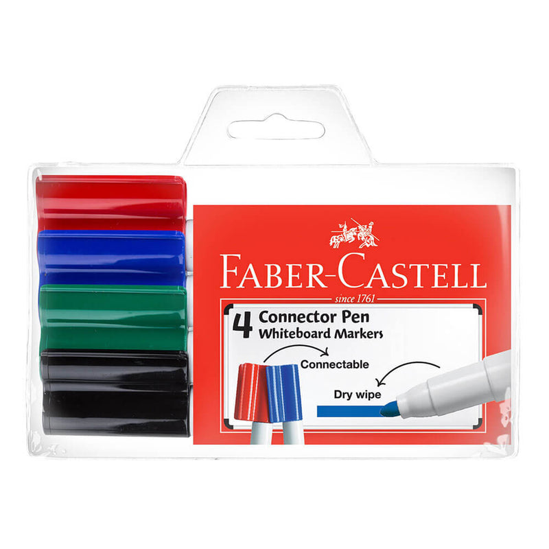 Faber-Castellホワイトボードマーカー（4PK）