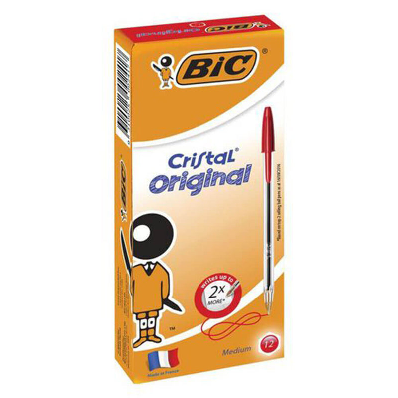 Bic Cristal Original Ball Pine Pen（12/Box）