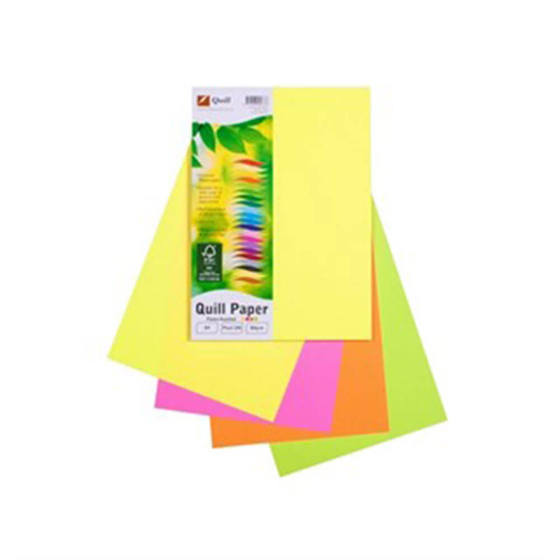Quill Multioffice Paper 100pk 80GSM A4（各種）