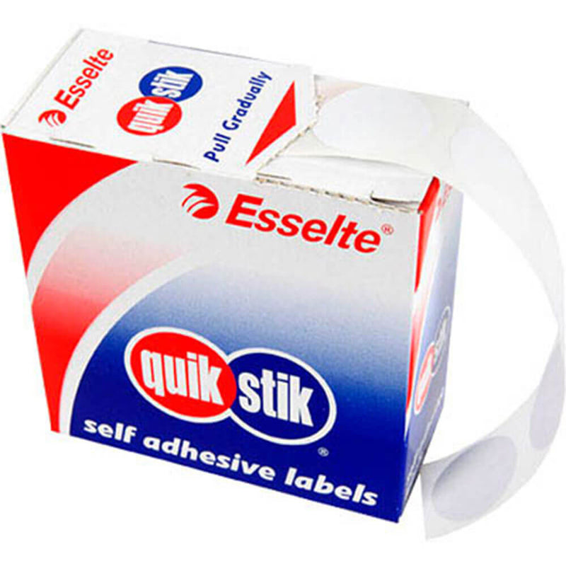 Esselte Quik Stik自己粘着性ドットラベル24mm
