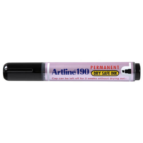 Artline Chisel Marker Black (Box of 12)