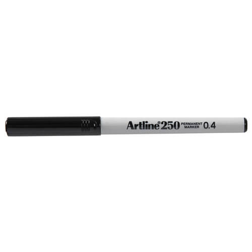 Artline Permanent Marker Black (Box of 12)