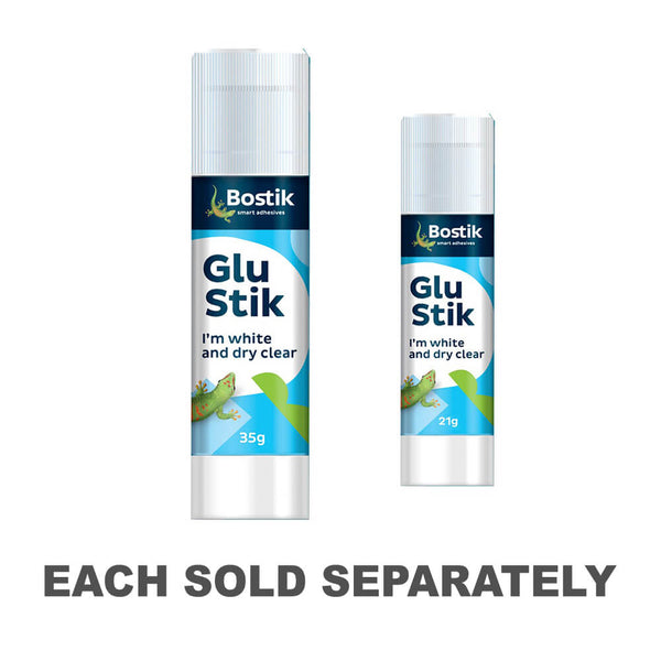 Bostik Clear Glue Stick (Pack of 10)