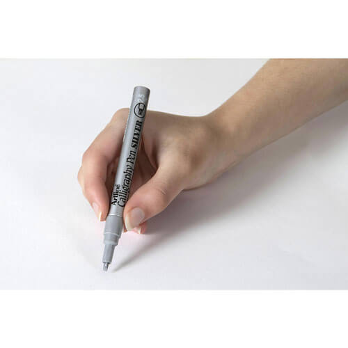 Artline Calligraphy Pen 2.5mm (Silver)