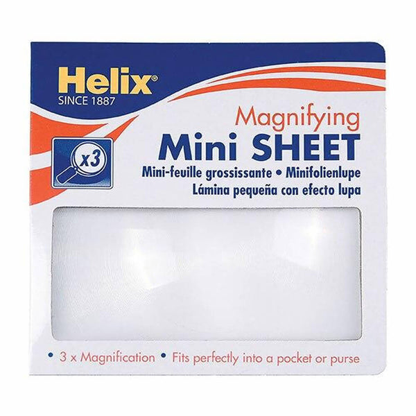 Helix Mini Magnifying Sheet 10pk (55x85mm)
